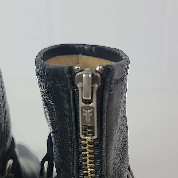 Frye Tabitha Harness Leather Women's Ankle Boots - Picture 11 of 14